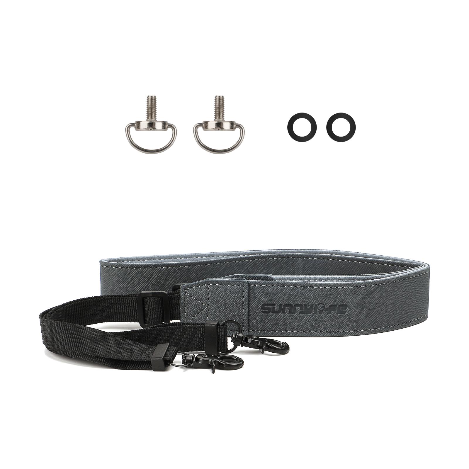Dây buộc cho dji mini 3 pro rc với màn hình điều khiển từ xa dây đeo cổ dây treo vai Sling Phụ kiện máy bay không người lái: Xám