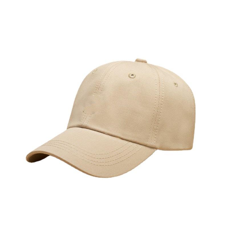 Nhà sản xuất trực tiếp cung cấp mũ bóng chày bông mới, mũ lưỡi vịt, mũ quảng cáo logo thêu, với một Q lớn Color: Mixed Wholesale Hat Size: One Size