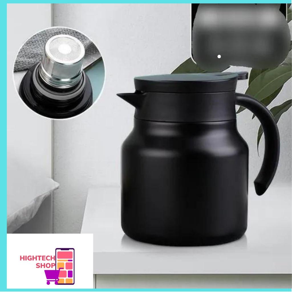 Ấm pha trà giữ nhiệt có lưới lọc trà dung tích 1 lít 2 lớp INOX