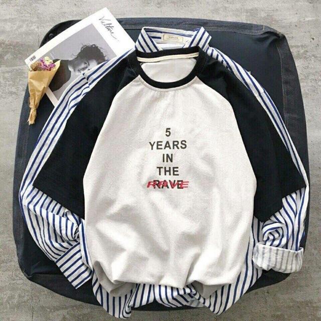 Áo thun tay lỡ form rộng