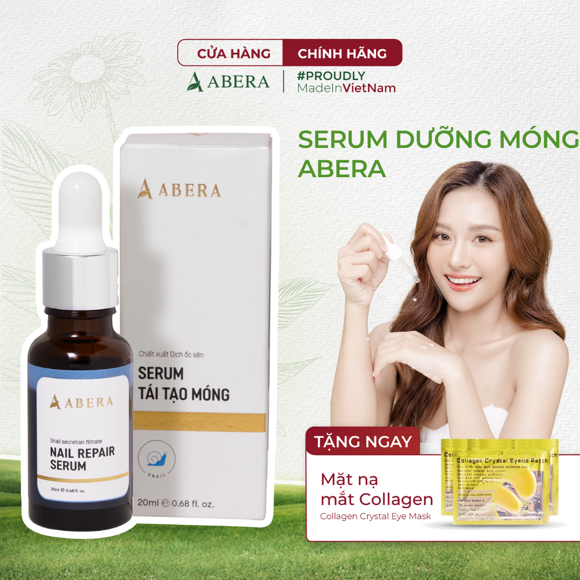 Serum Phục Hồi Móng ABERA Dưỡng Móng NAIL REPAIR Giải Pháp Chăm Sóc Móng Tối Ưu