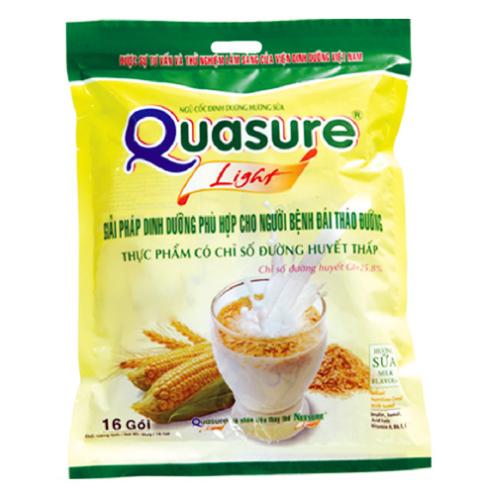 Combo 2 món quasure light  dinh dưỡng dành cho người ăn kiêng và tiểu đường- Bibica ngũ cốc 400g/ quasure dâu 126g