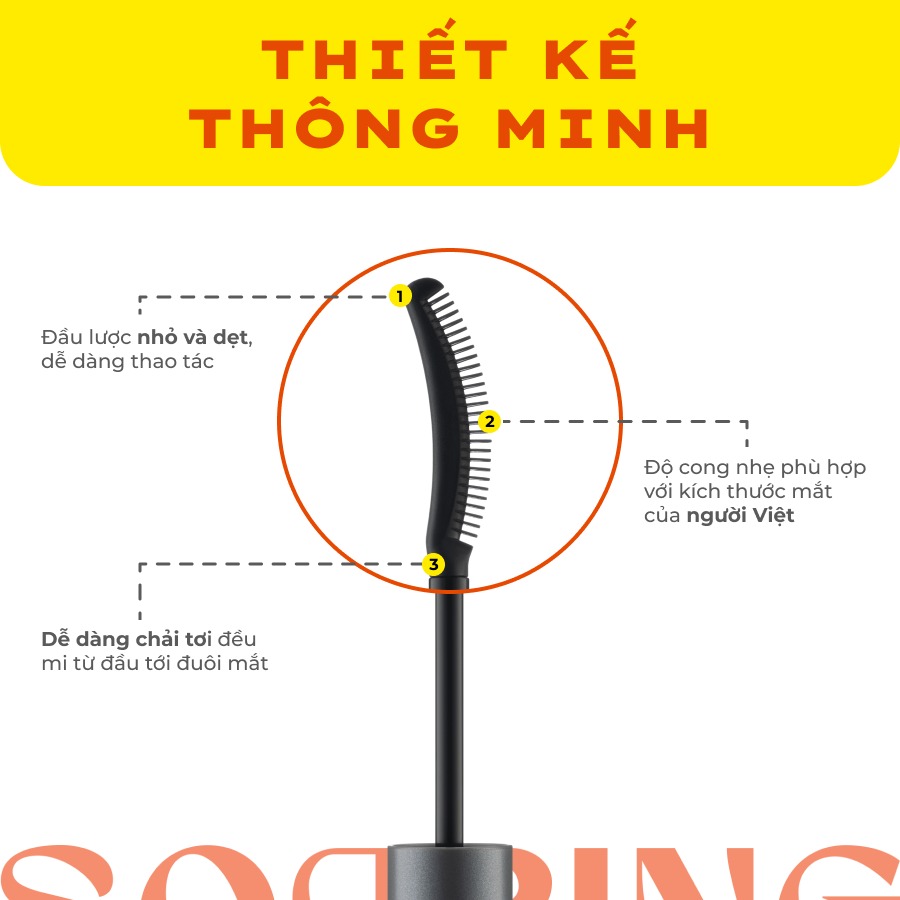 Chuốt Tơi Mi Lemonade Soaring Mascara 6ml