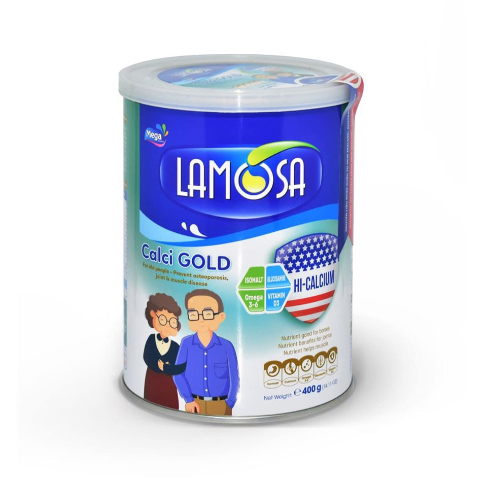 Sữa Bột LAMOSA CALCI GOLD loại 400gr