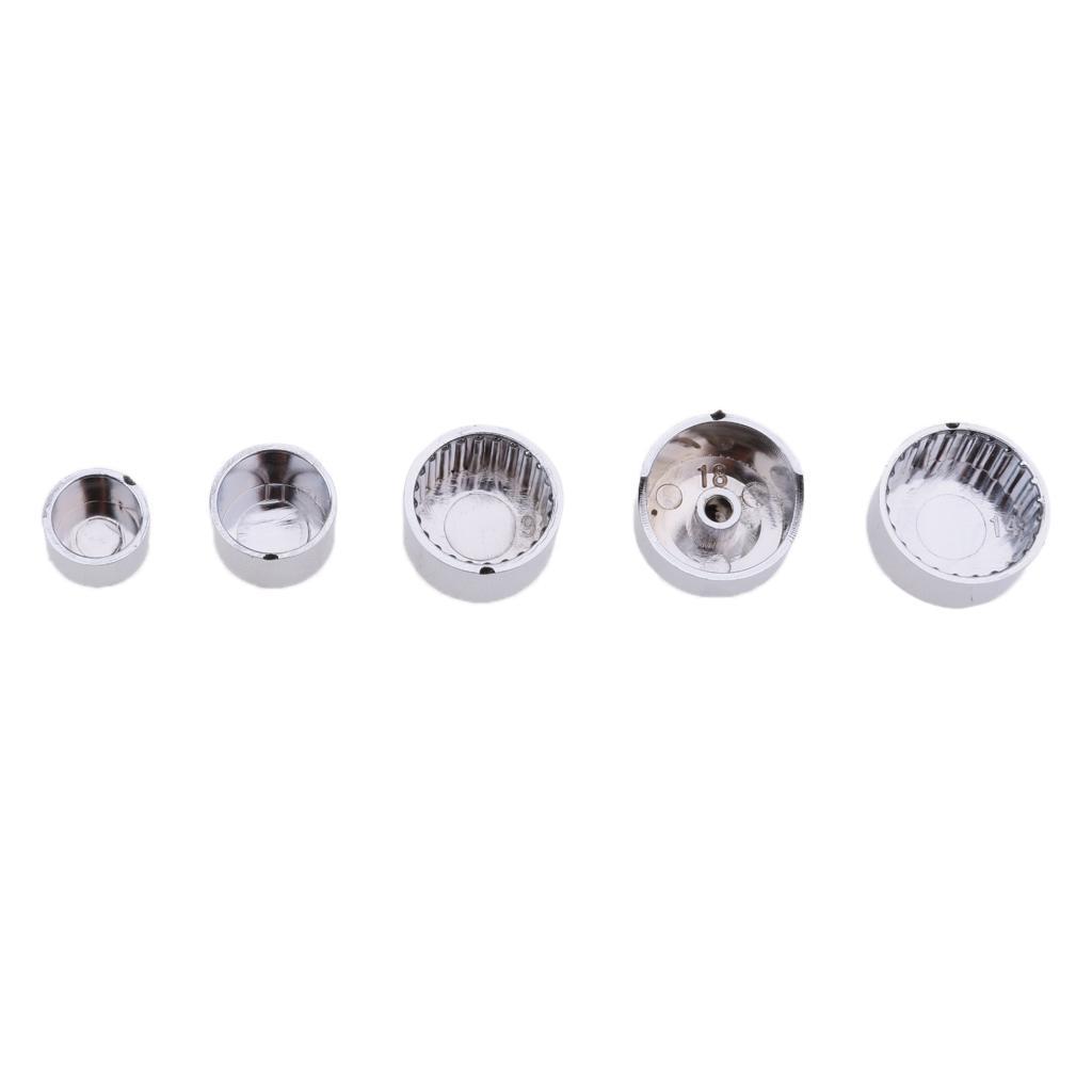For Twin Cam / Toppers Caps Cover Kit Chrome