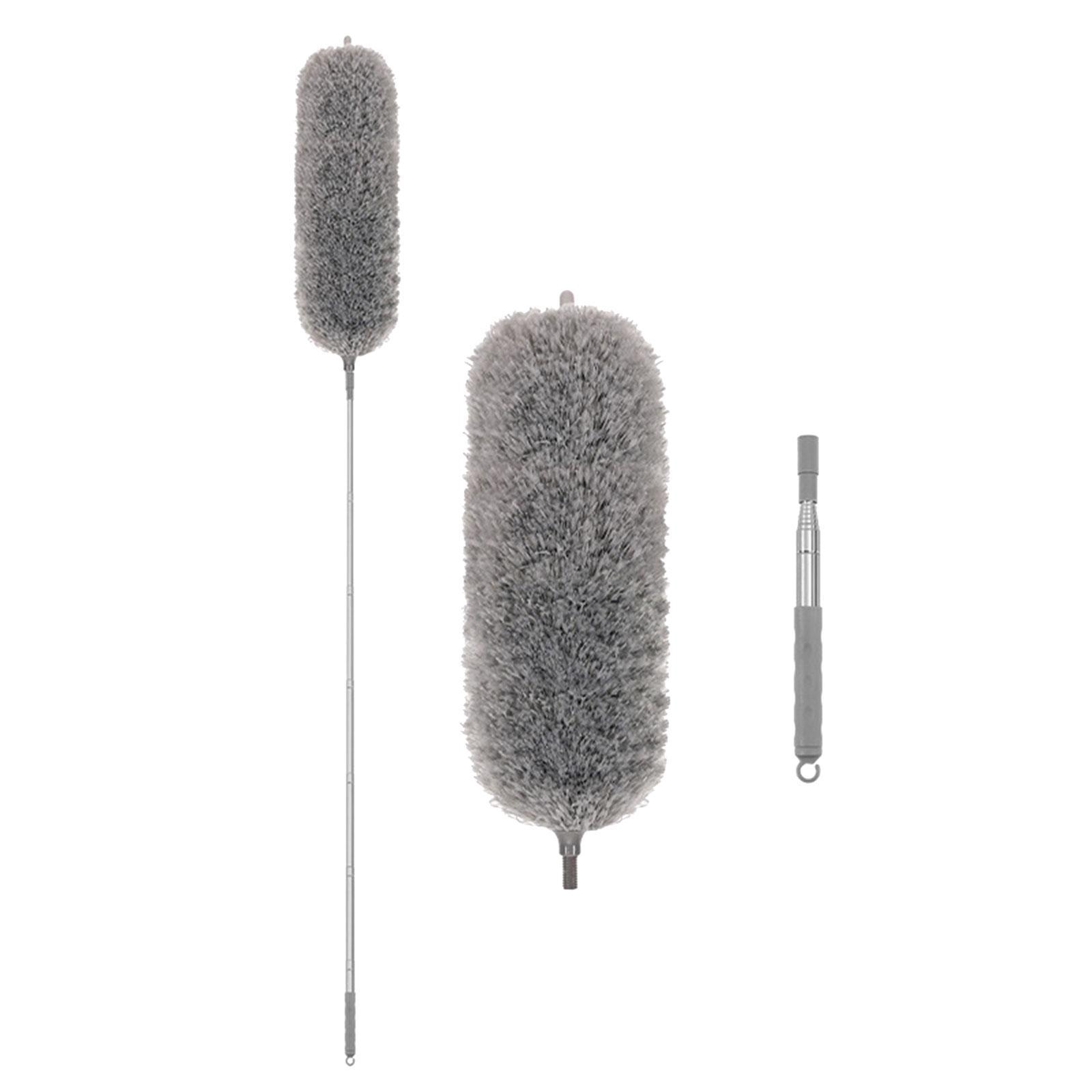 Microfiber Feather Duster Dust Brush Cleaner for Furniture Cars High Ceiling