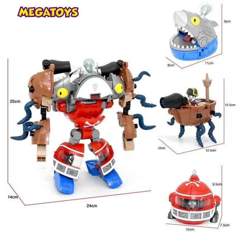 2609-Đồ chơi sưu tầm Plants vs Zombies 2 - Mecha football zombie