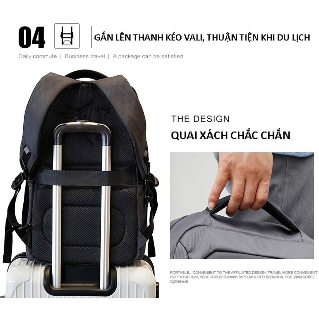 Hình ảnh Balo học sinh Arctic Hunter chất liệu Oxford chống nước, có cổng USB - B00120