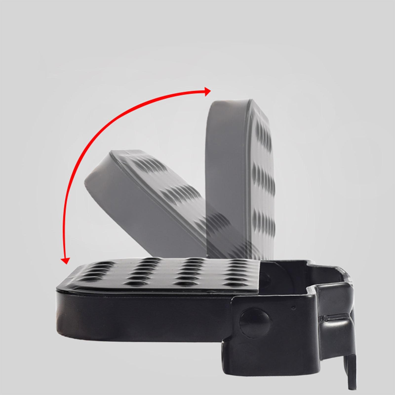 Rear Pedals Foldable Non Slip Rear Seat Footrest Cycling Accessories