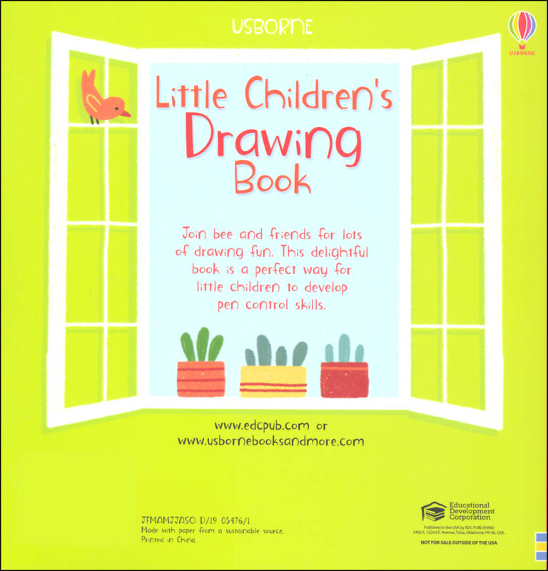 Sách tô vẽ thiếu nhi tiếng Anh - Little Children's Drawing Book