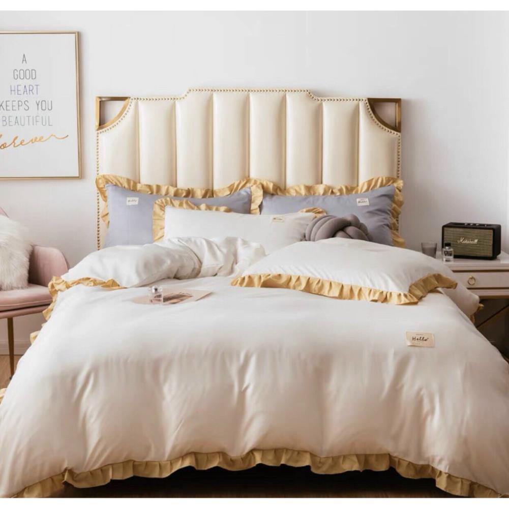 Bộ Chăn Ga Gối Cotton TC -Mẫu mới nhất 2021