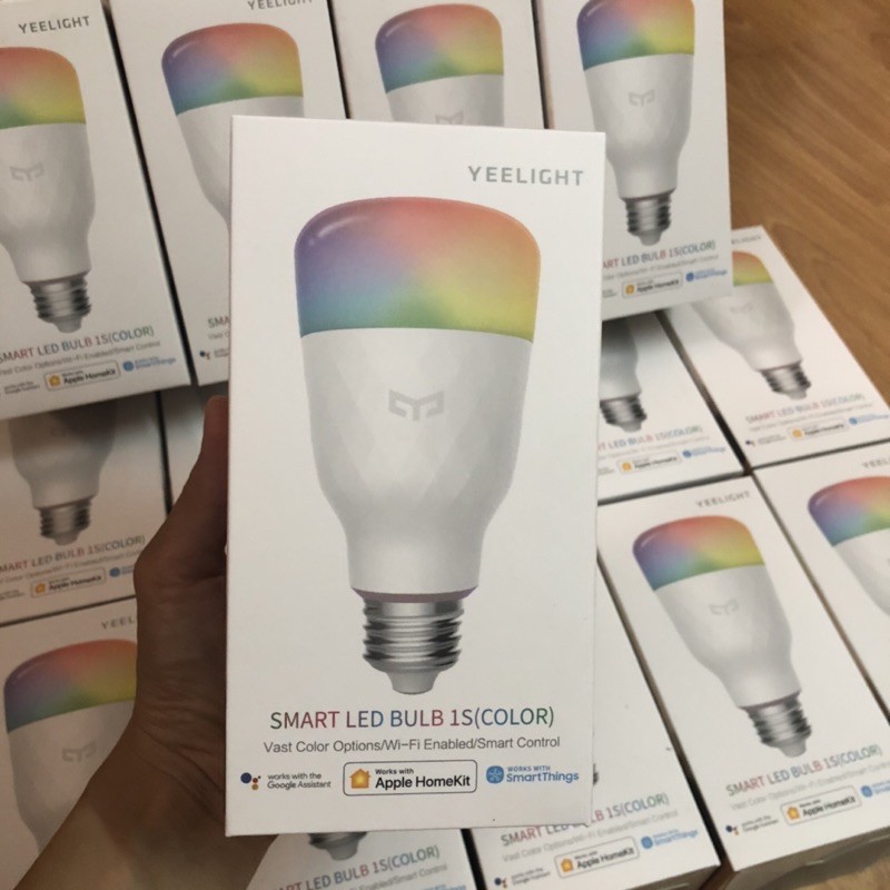 [Bảo hành 1 năm] Bóng đèn LED Yeelight thông minh 1S - Hỗ trợ Apple Homekit - Google - Alexa phiên bản quốc tế.