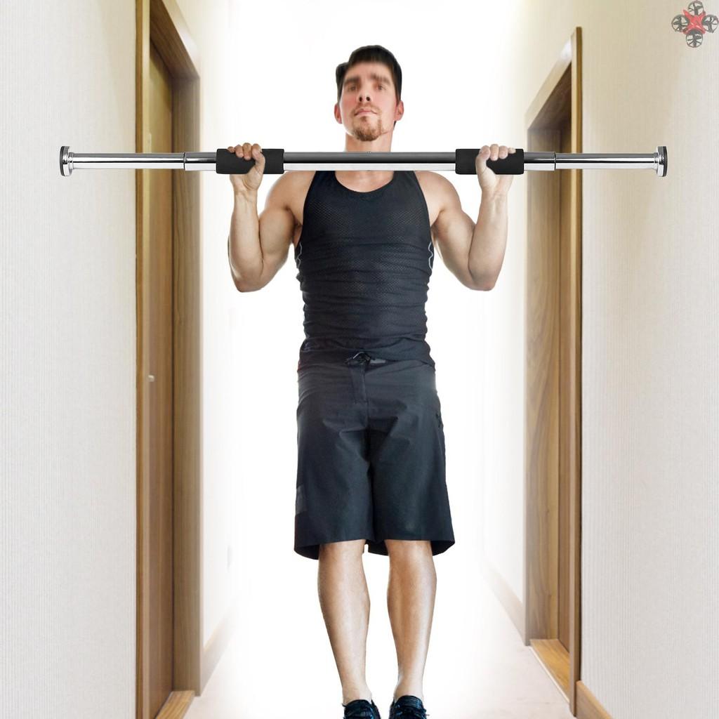 CTOY Adjustable Doorway Pull Up Bar Fitness Door Way Chin Up Horizontal Home Gym Exercise Fitness Workout Equipment 350LB Bearing