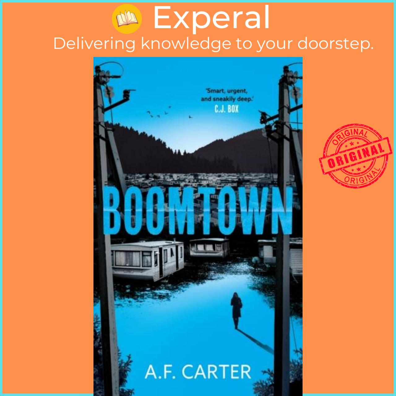 Sách - Boomtown by A.F. Carter (UK edition, paperback)