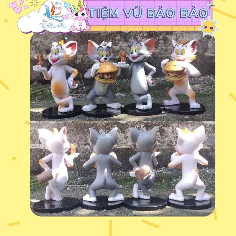 Mô hình Tom &amp; Jerry decor trang trí