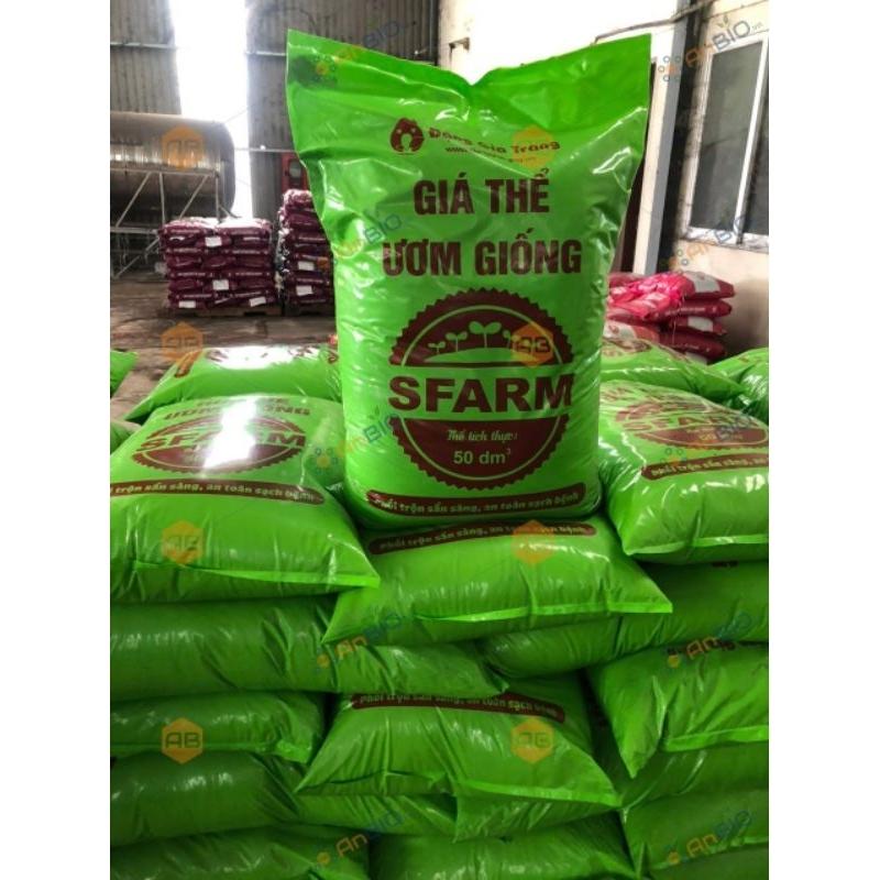 Giá Thể Ươm Giống Sfarm 50dm3