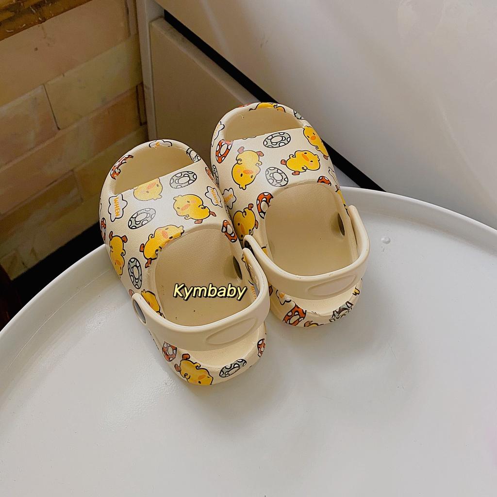 Sandal Sục Họa Tiết Chú Vịt Cho Bé G822