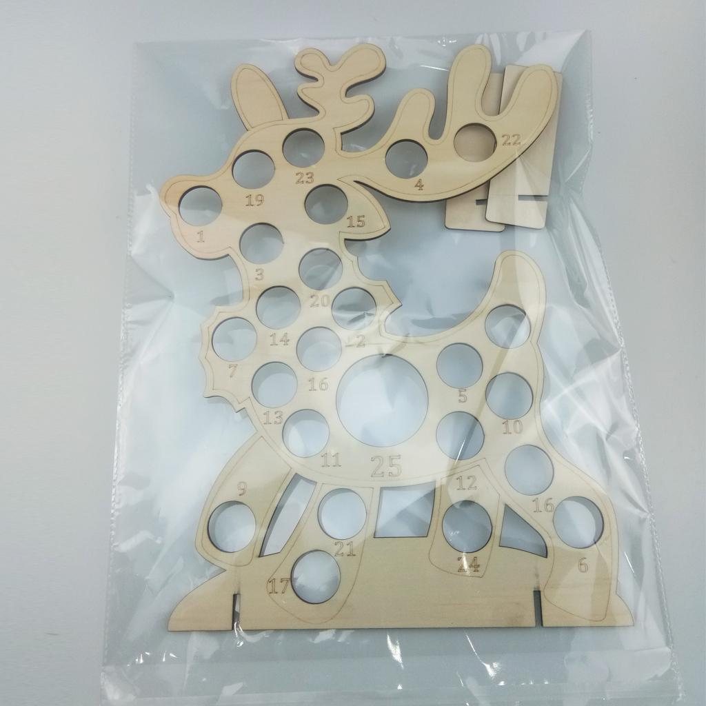 Wooden Reminding Card Board For Xmas Home Decor