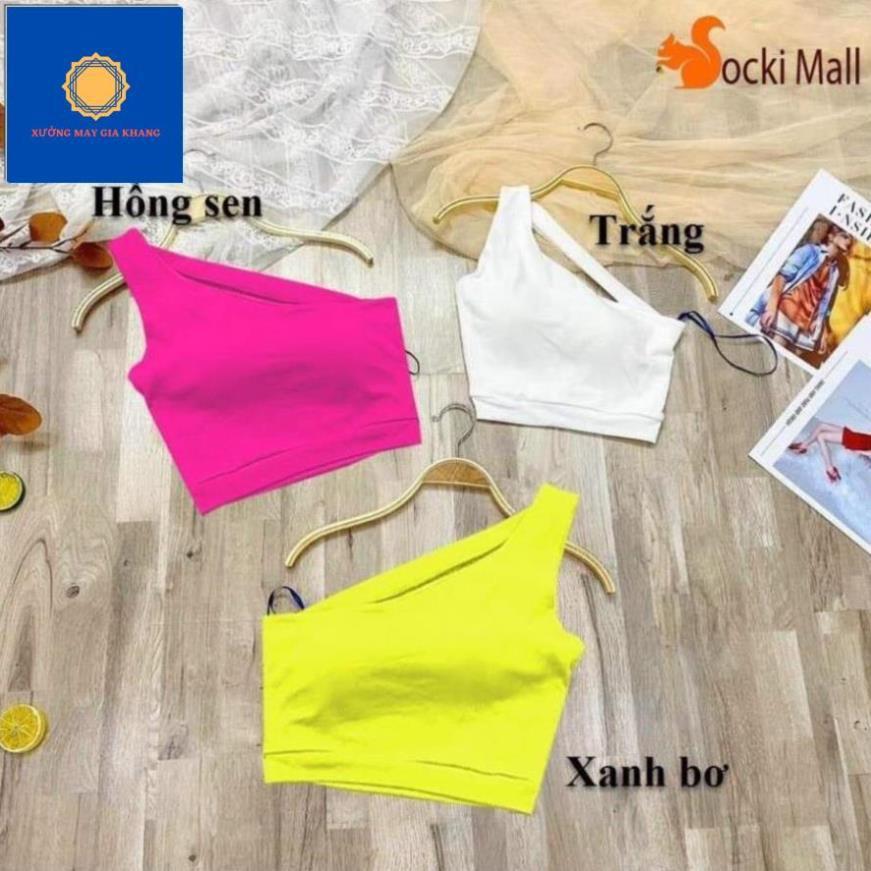 Áo body ôm, kiểu lệch vai, phong cách sành điệu cho bé gái - Xưởng may - Gia Khang
