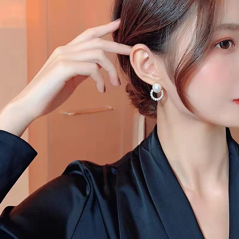 Bông tai nữ sang chảnh kiểu Hàn Quốc đẹp nhỏ cá tính i56