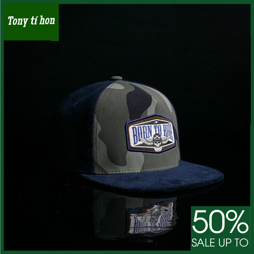 [Tony tí hon] Mũ nón nam nữ Snapback Logo thêu nổi cầu kì cao cấp,cá tính thời trang