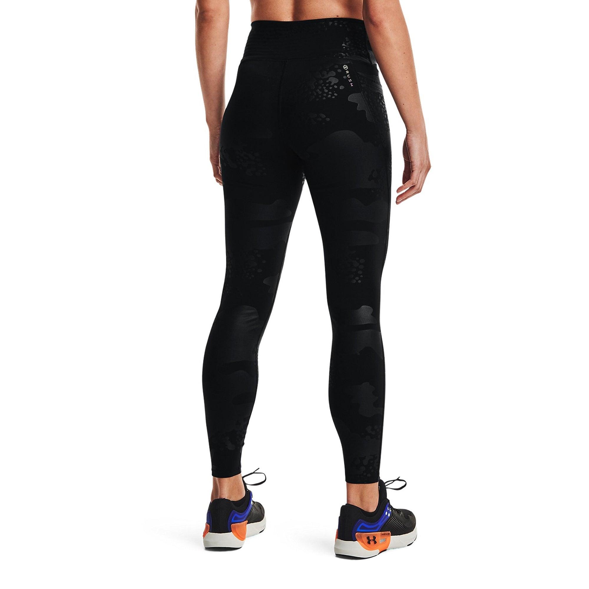 Quần legging thể thao nữ Under Armour RUSH No-Slip Waistband Tonal Full-Length - 1361025-001