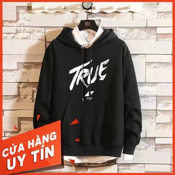 Áo nỉ Hoodie True đủ màu (unisex nam nữ đều mặc được)