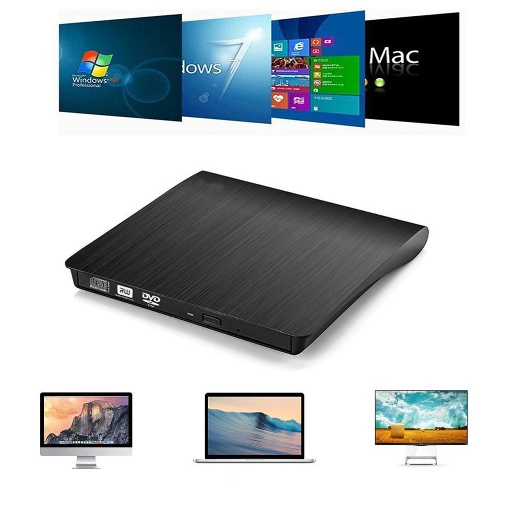 USB3.0 External DVD Burner Drive DVD ROM CD/DVD Driver for Computer Macbook