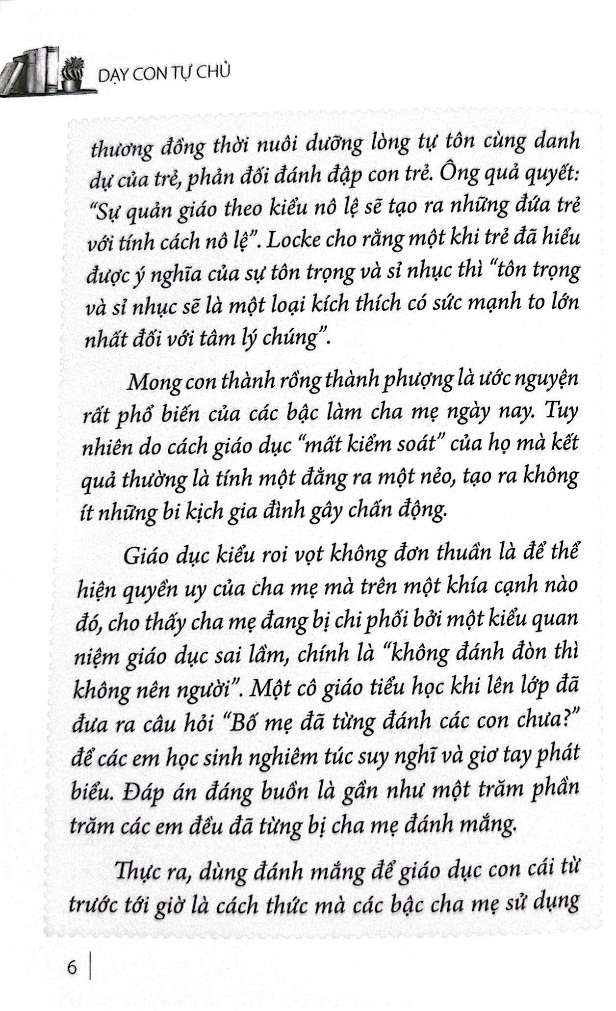 Dạy Con Tự Chủ - Dạy Con Không La Mắng