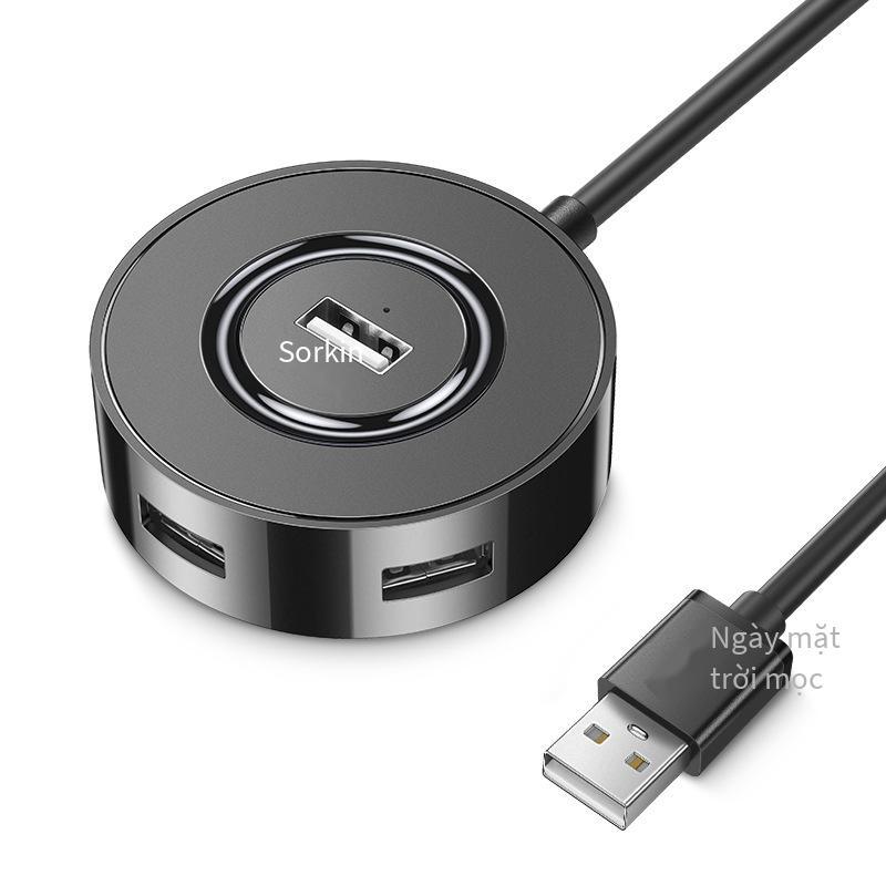 Giao hàng nhanh Jason tốc độ cao USB2.0 bốn cổng HUB trung tâm máy tính đa giao diện một kéo bốn đế cắm HUB hub