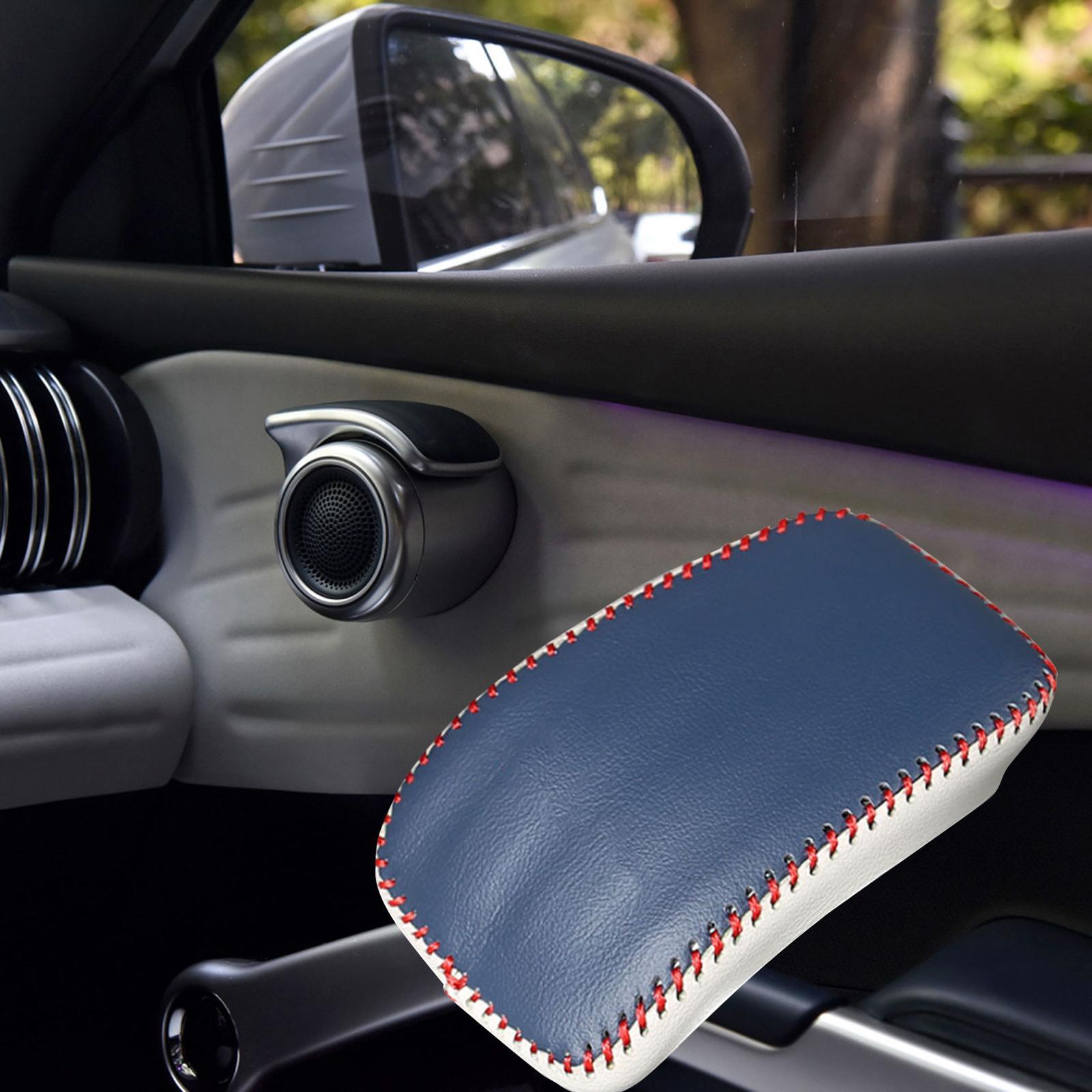 2Pcs Car Door Handle Protective Cover for Atto 3 Fittings Easy to Install PU Leather Scratch Resistant DIY Sleeve Interior Tool Protector