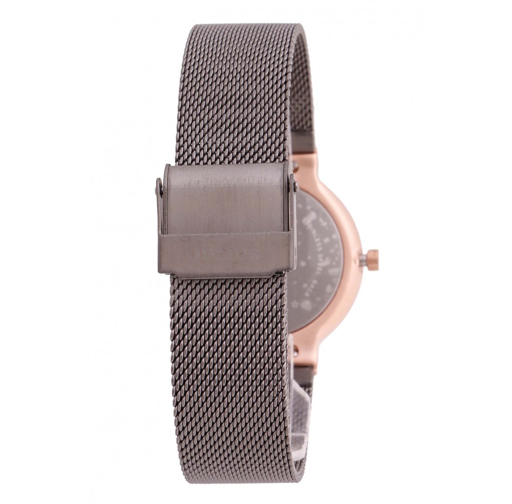 Đồng Hồ Nữ JS-009LC Julius Star Hàn Quốc Dây Thép