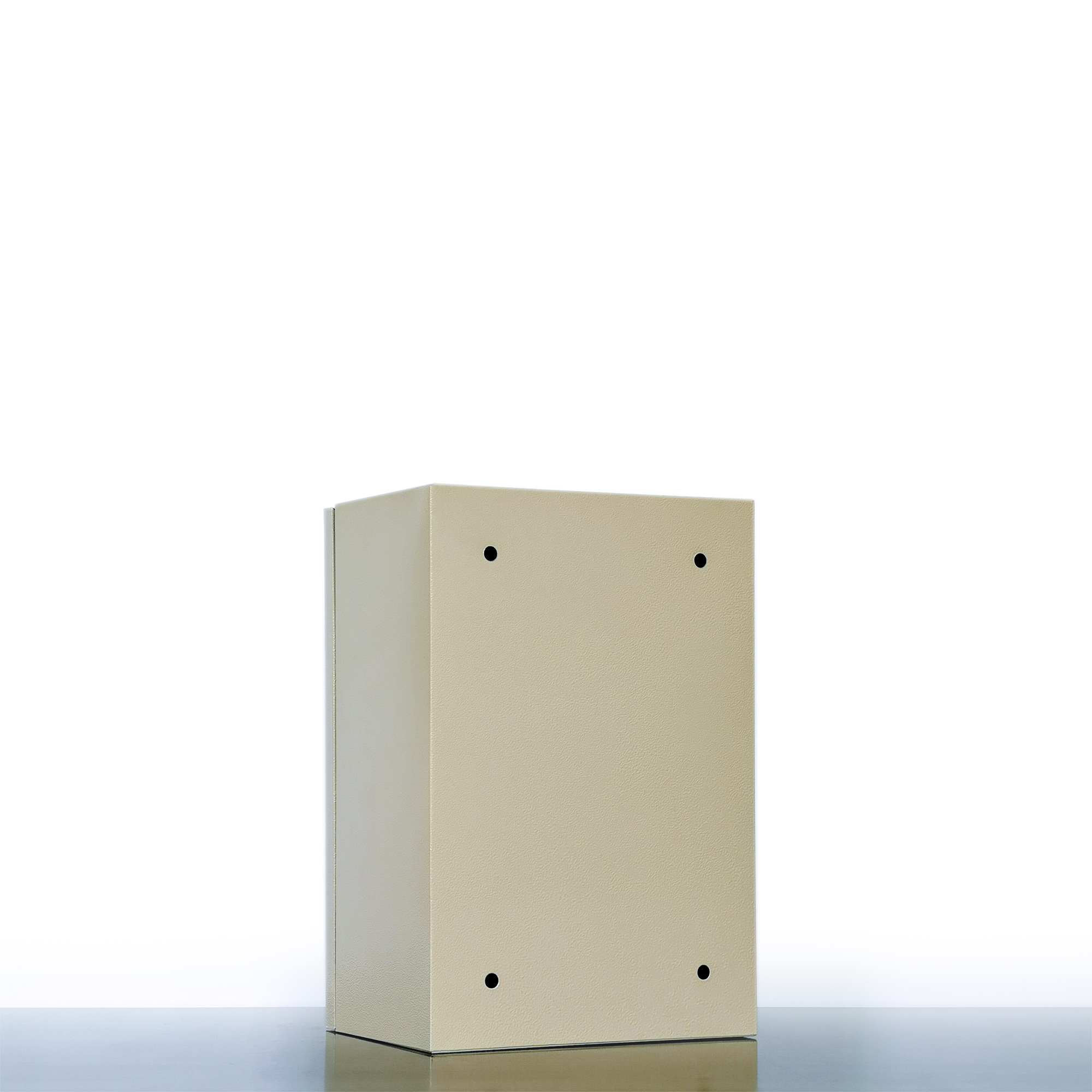 Vỏ Tủ Điện Sắt - Màu Kem (20x30x16 cm)