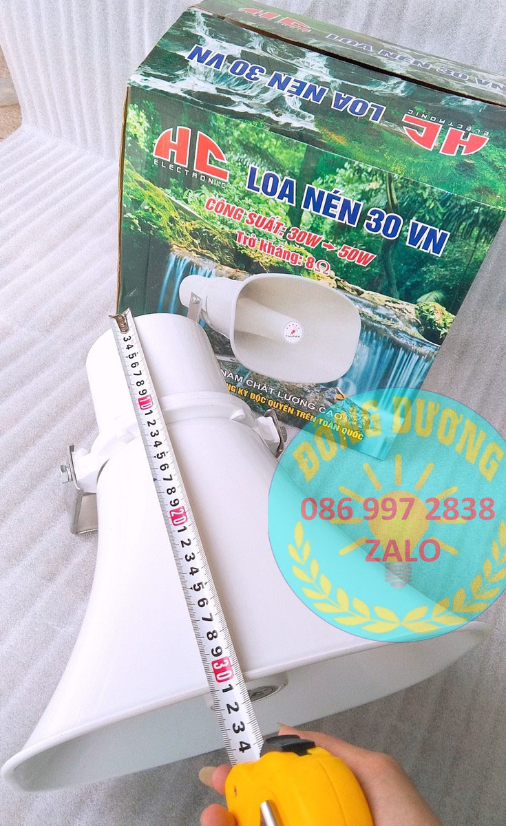 LOA NÉN - PHÓNG THANH HC 30W - VÀNH NHỰA - HÀNG CHÍNH HÃNG