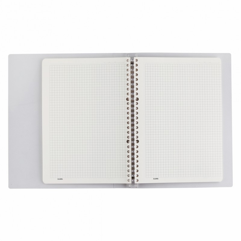 Sổ Binder File Caro nhựa kẹp tròn B5 - 40 tờ ; MS: 544