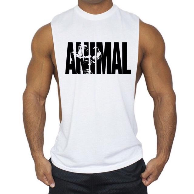 Áo thun ba lỗ tanktop animal chuẩn gym