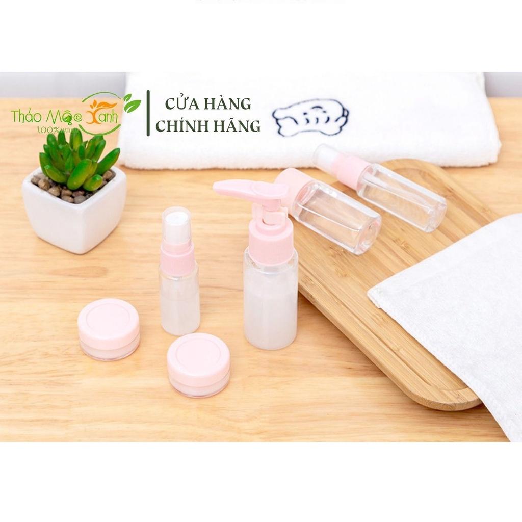 Bộ chiết mỹ phẩm 7 món kèm túi