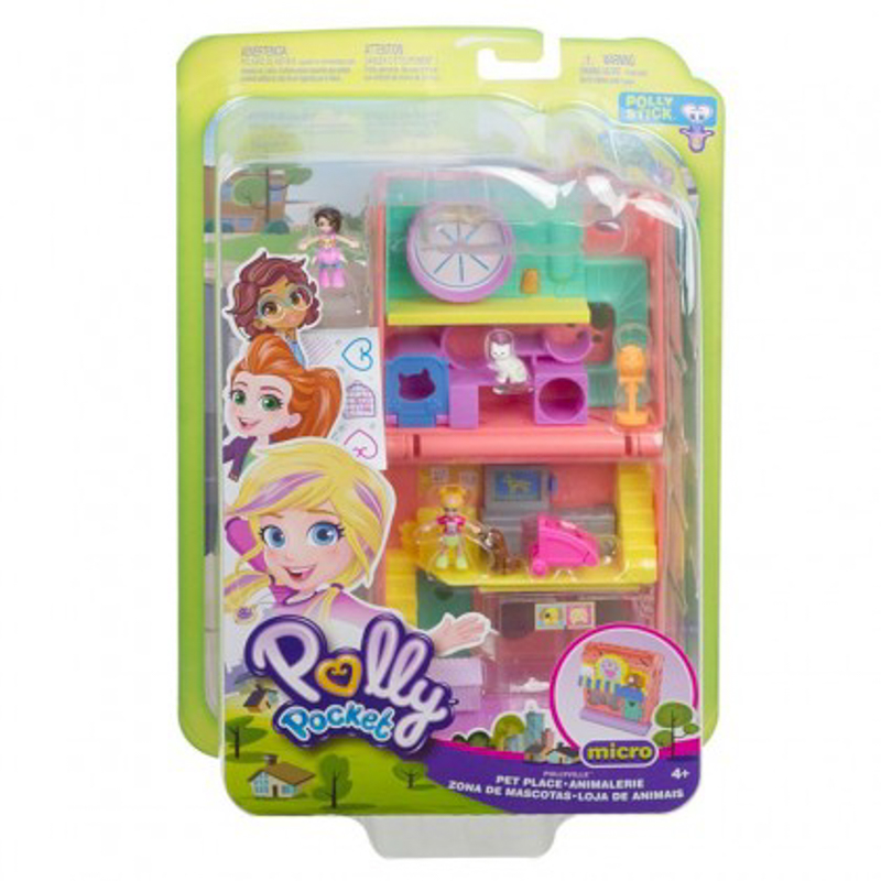 Đồ Chơi POLLY POCKET Cửa Hàng Thú Cưng Vui Nhộn GKL55/GGC29