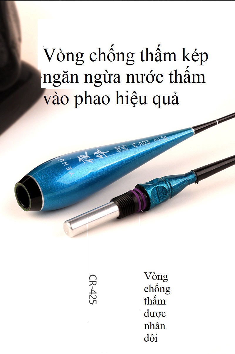 Phao Câu Đài Ngày Đêm YEAHUA Phao Câu Cá Nano Chuyên Dụng Cao Cấp [Tặng kèm pin] PC4