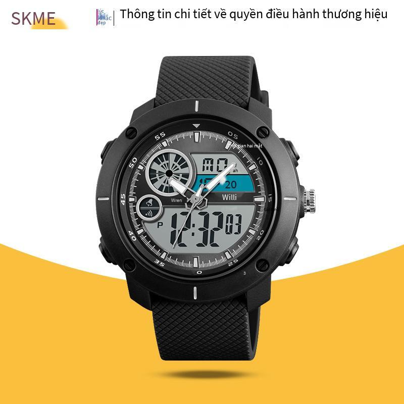 Đảm bảo chất lượng Moment Beauty Bán trực tiếp Đồng hồ hiển thị đôi chống nước Đồng hồ thể thao ngoài trời Sinh viên Lịch thời gian kép Đồng hồ bấm giờ Đồng hồ điện tử