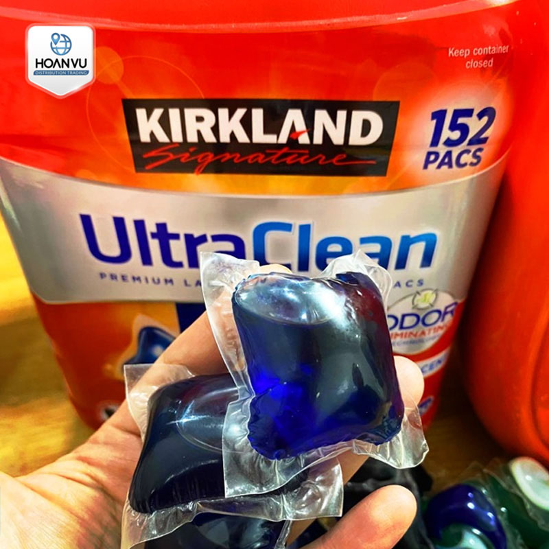 Viên Giặt Kirkland Ultra Clean 152 Viên - Mỹ