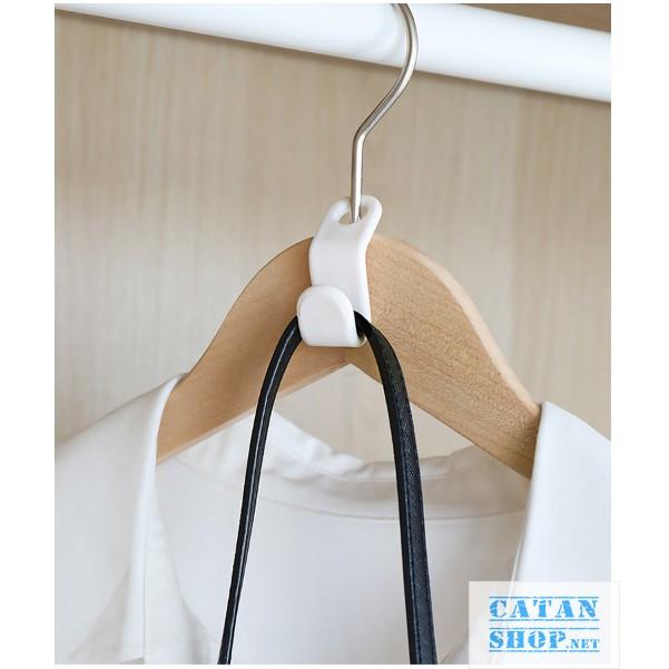 Combo 10 móc phụ tiết kiệm diện tích sử dụng cho tủ quần áo, móc áo mini đa năng Sắp Xếp Ngăn Tủ GD139-MAPhu-Trang10