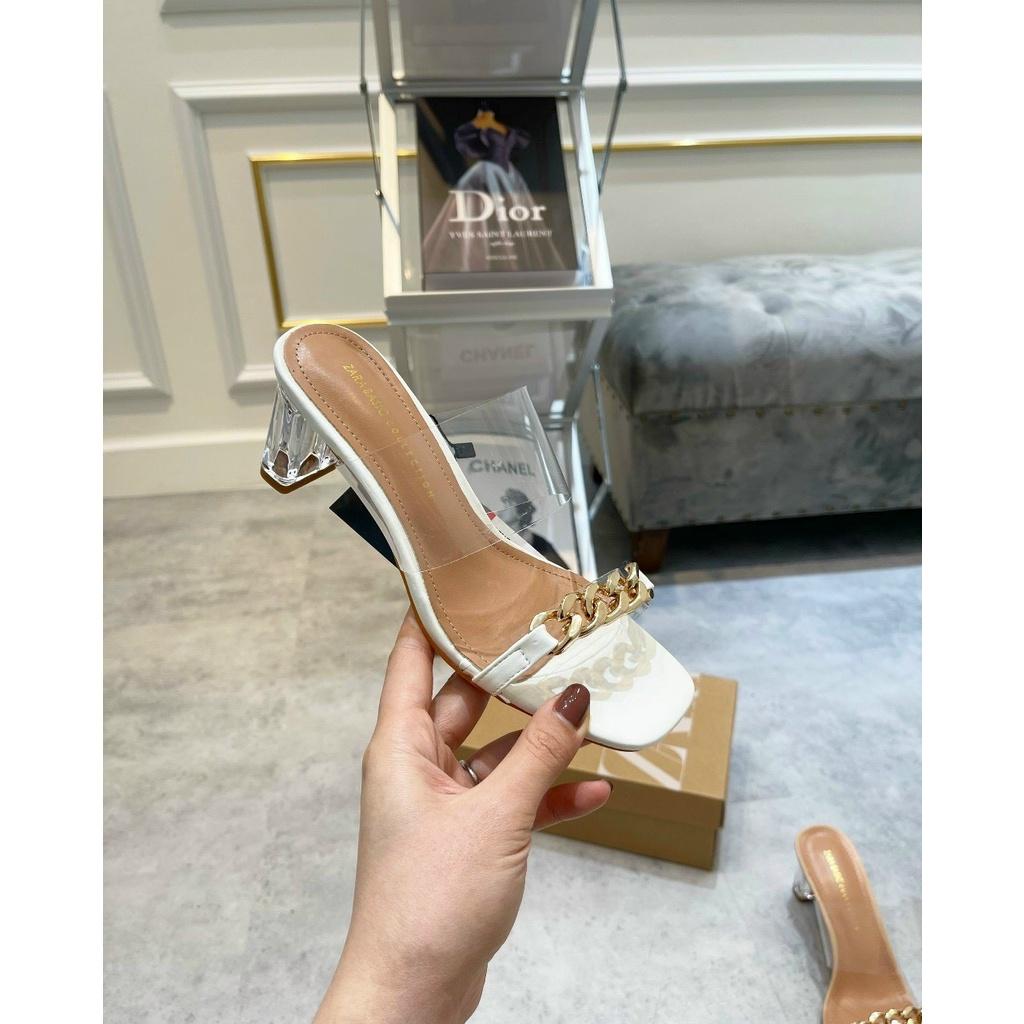 GUỐC QUAI MICA MỀM DÂY XÍCH NGANG GÓT TRONG - 6P