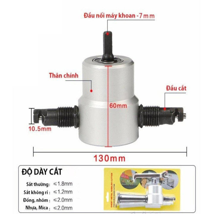 Phụ kiện chuyển máy khoan thành máy cắt tôn YT-160A