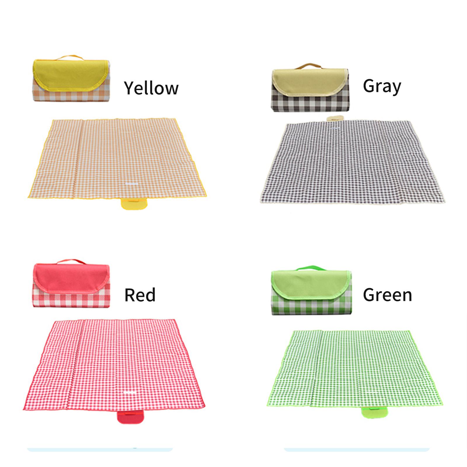 Chăn đi dã ngoại ngoài trời không thấm nước Sandproof Garden Garden có tay cầm dễ dàng xếp gọn