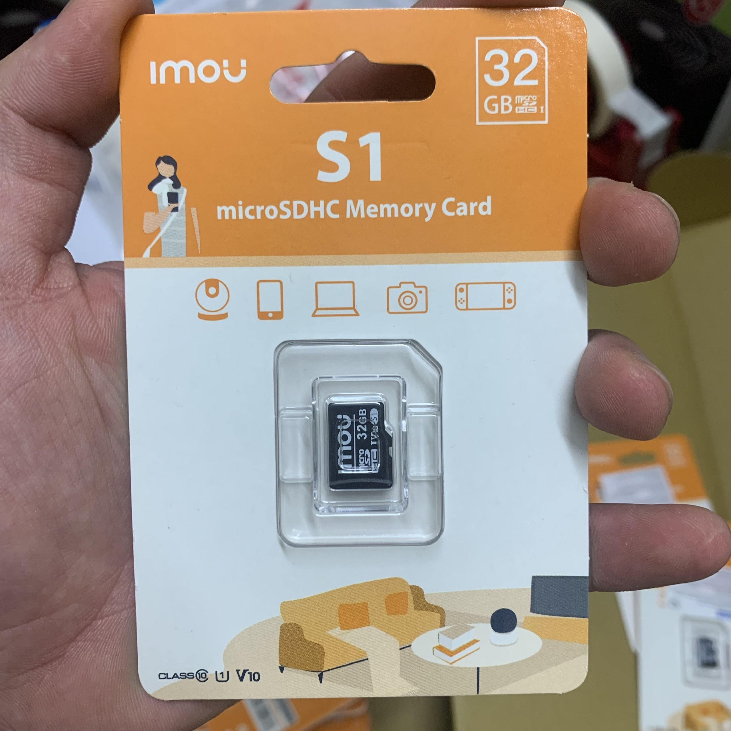 Thẻ nhớ Mico SD Imou 32GB/64GB cho Camera/ Điện thoại/ Máy tính- Hàng chính hãng