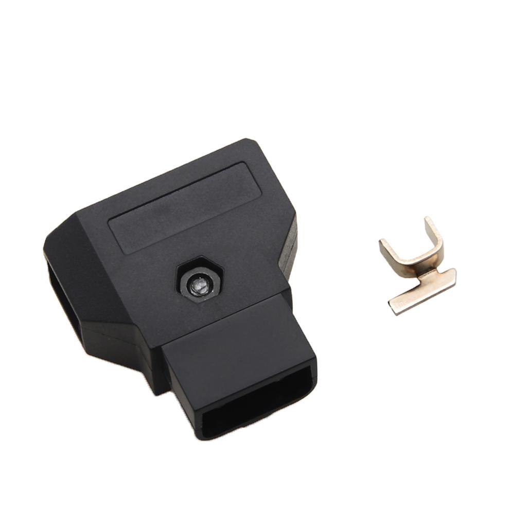 D-Tap 2 Pin Male Connector Plug for BMCC BMPC Camera DSLR Rig Power Cable