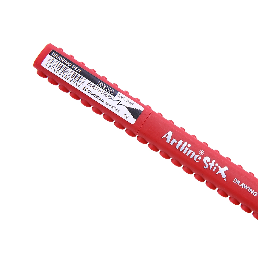 Bút Lông Kim Artline Stix ETX-200DRD - 0.5mm - Đỏ Đậm