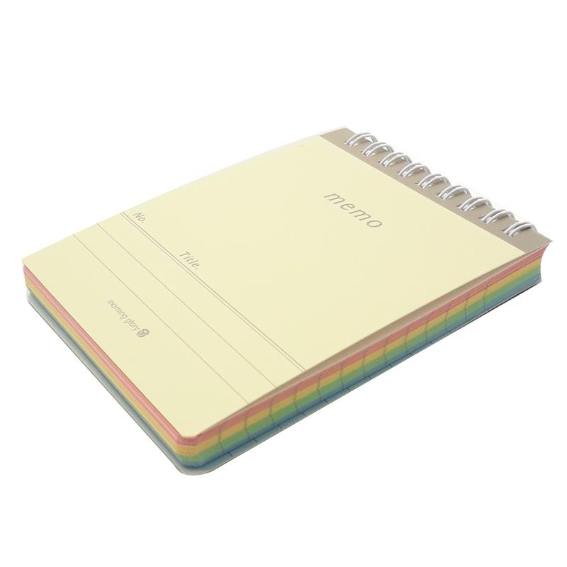 Sổ Ghi Chú Pastel Rainbow Lò Xo Trên - Morning Glory 83052