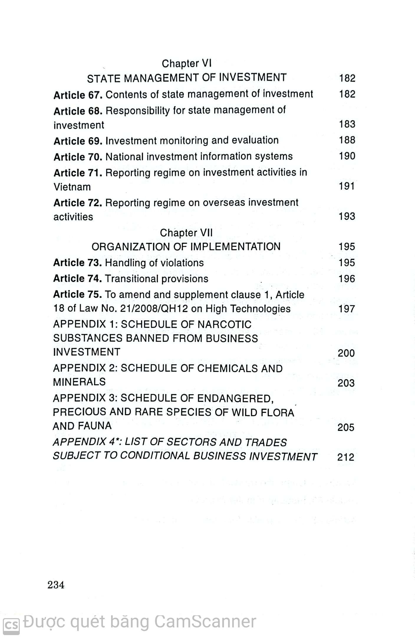 Luật đầu tư hiện hành Current Law on Investment